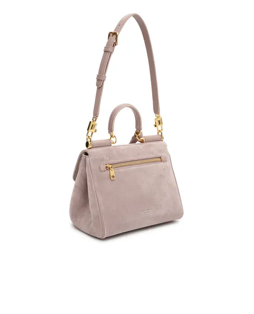 Dolce&Gabbana Сумка My Sicily Small з телячої замші - Артикул: BB7781-BO903
