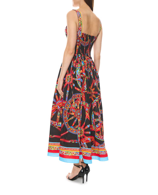 Dolce&Gabbana Платье в принт Carretto - Артикул: F6TTHT-GDDTF