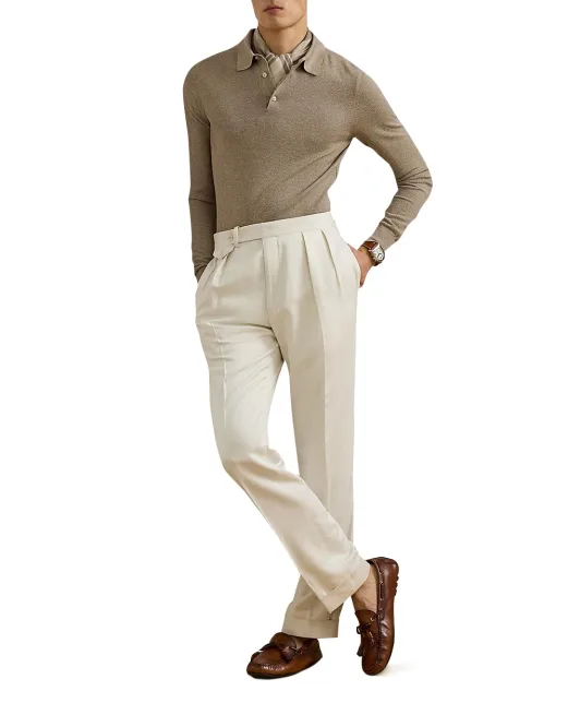 Ralph Lauren Purple Label Пуловер із шовку - Артикул: 790966748005