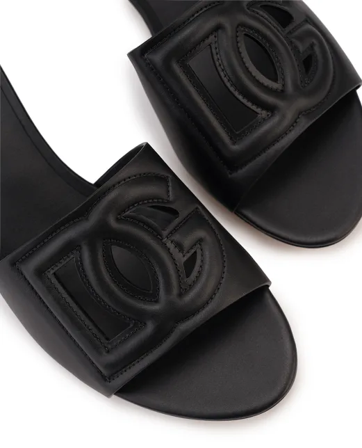 Dolce&Gabbana Мюли из телячьей кожи - Артикул: CR1755-AY329