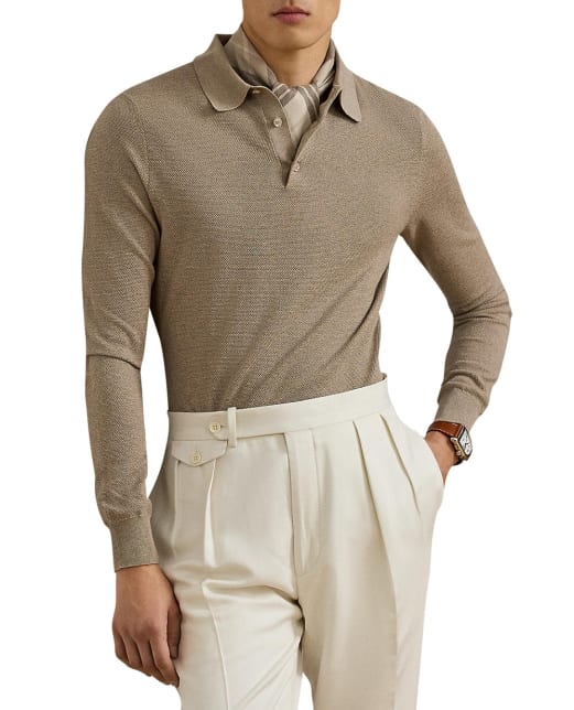 Ralph Lauren Purple Label Пуловер із шовку - Артикул: 790966748005