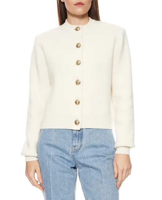 Balmain Кардиган із вовни та кашеміру - Артикул: CA0000000013