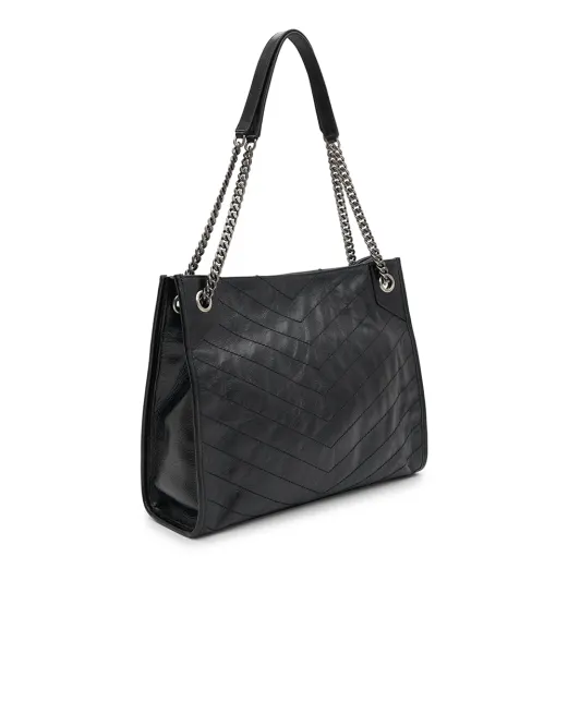 Saint Laurent Сумка Niki з телячої шкіри - Артикул: 577999-0EN04