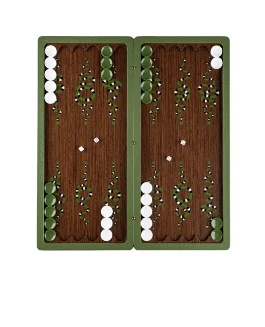 Zali Нарды Aspid Mascot Green Satisfaction - Артикул: Zl0001
