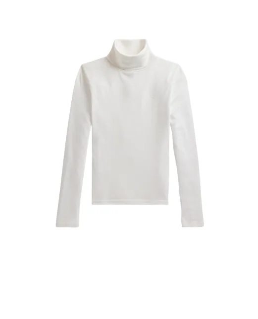 Polo Ralph Lauren Детская водолазка з бавовни та модалу в рубчик - Артикул: 313850670001
