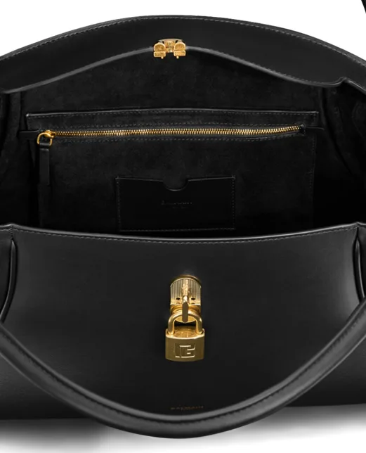 Balmain Сумка Pulse Day Medium із телячої шкіри - Артикул: HN1DB068LTEX