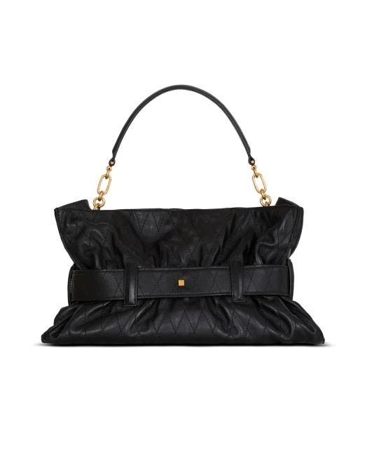 Balmain Сумка Anthem із телячої шкіри - Артикул: HN1KK990LSS6