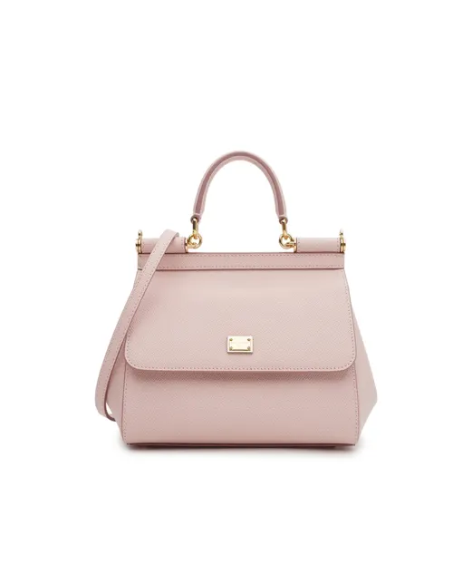 Dolce&Gabbana Сумка Sicily Medium из телячьей кожи - Артикул: BB6003-B1001