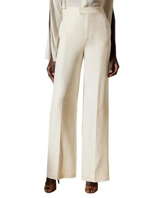 Ralph Lauren Collection Шелковые брюки - Артикул: 290966337001