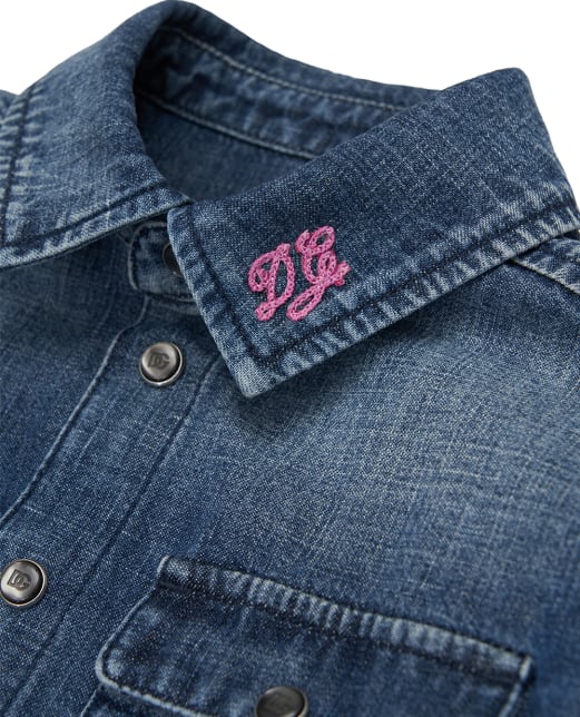 Dolce&Gabbana Дитяча сукня з деніму - Артикул: L53DL9-LDE01-S