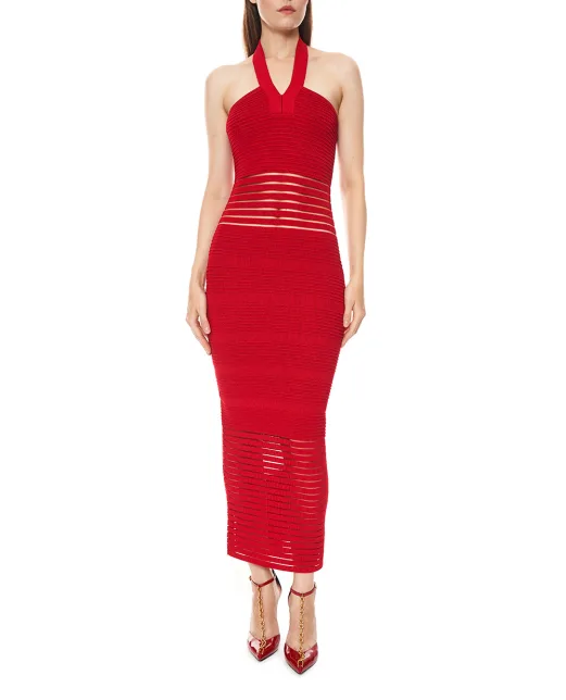 Balmain Сукня максі - Артикул: HF1RJ250KK10