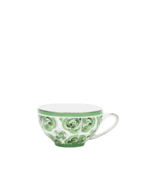 Dolce&Gabbana Кавова чашка з блюдцем з порцеляни - Артикул: TC0100-TCA88