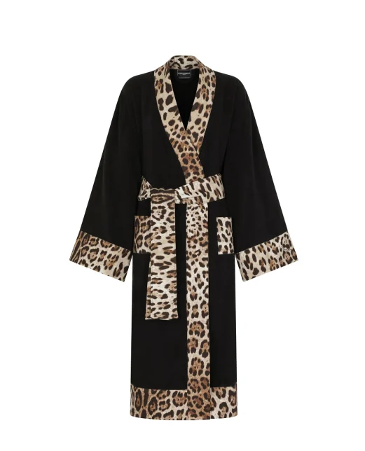 Dolce&Gabbana Халат из махрового хлопка - Артикул: TCF010-TCAGO