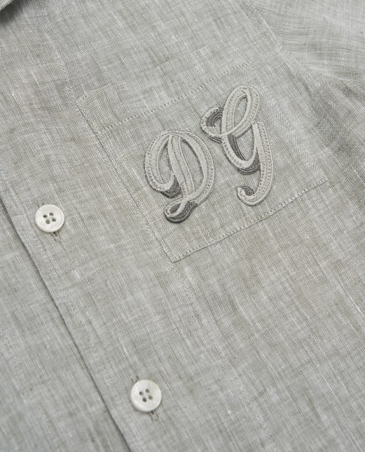 Dolce&Gabbana Дитяча сорочка з льону (костюм) - Артикул: L44S24-FU4LG-B