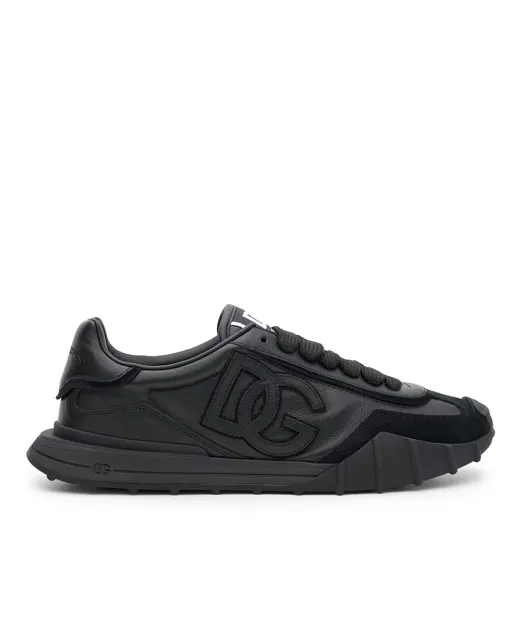 Dolce&Gabbana Кросівки Dg Athletic із телячої шкіри та замші - Артикул: CS2384-A0569
