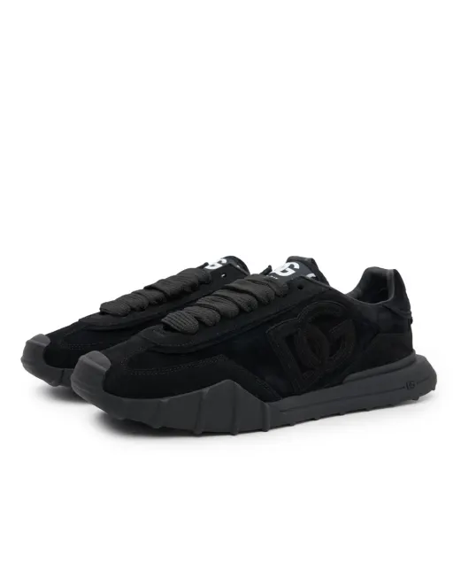 Dolce&Gabbana Кроссовки DG Athletic из телячьей замши - Артикул: CS2384-A0836