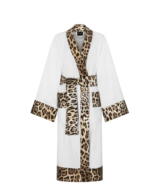 Dolce&Gabbana Халат из махрового хлопка - Артикул: TCF010-TCAGO