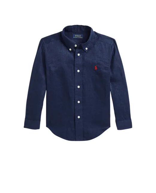 Polo Ralph Lauren Дитяча сорочка з льону - Артикул: 323967600004