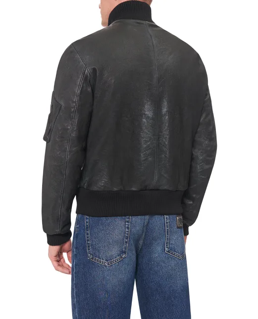 Dolce&Gabbana Куртка из кожи - Артикул: G9BQOL-HULXI