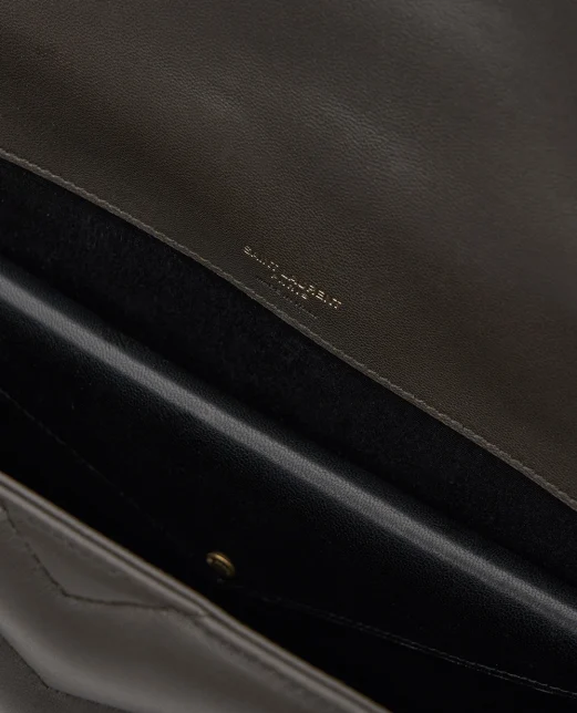 Saint Laurent Сумка Loulou Large із овечої шкіри - Артикул: 803541-AAEAX