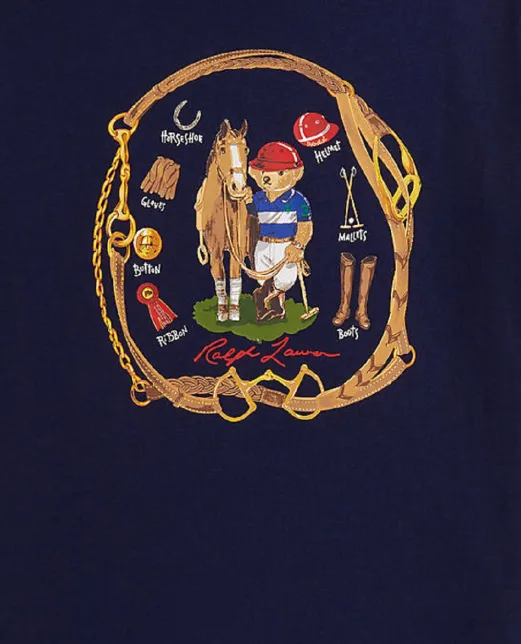 Polo Ralph Lauren Детская футболка Polo Bear - Артикул: 323A96608001