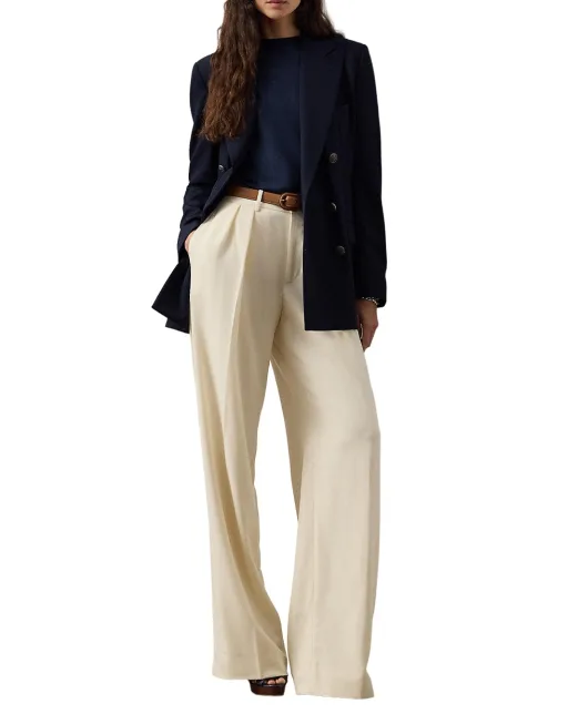 Ralph Lauren Collection Штани Jody з вовни - Артикул: 290P00387004