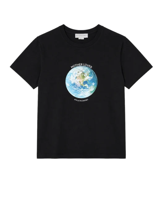 Stella McCartney Футболка з принтом - Артикул: 6J02733SQA61